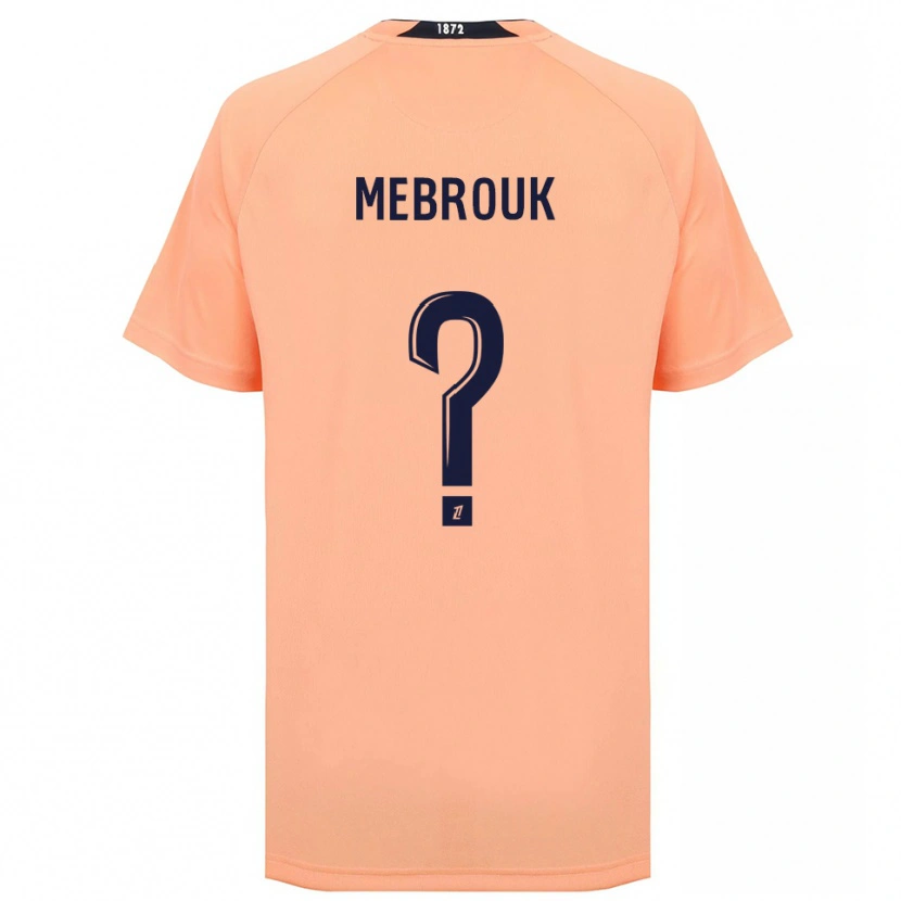 Danxen Dámské Aymen Mebrouk #0 Oranžová Námořnická Daleko Hráčské Dresy 2025/26 Dres