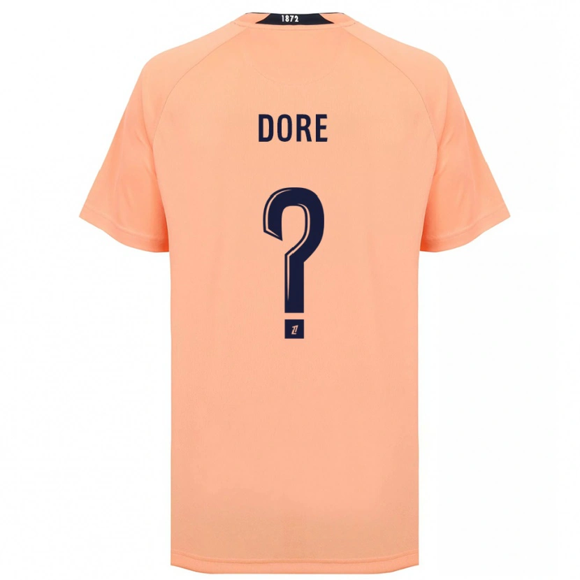 Danxen Dámské Maël Dore #0 Oranžová Námořnická Daleko Hráčské Dresy 2025/26 Dres