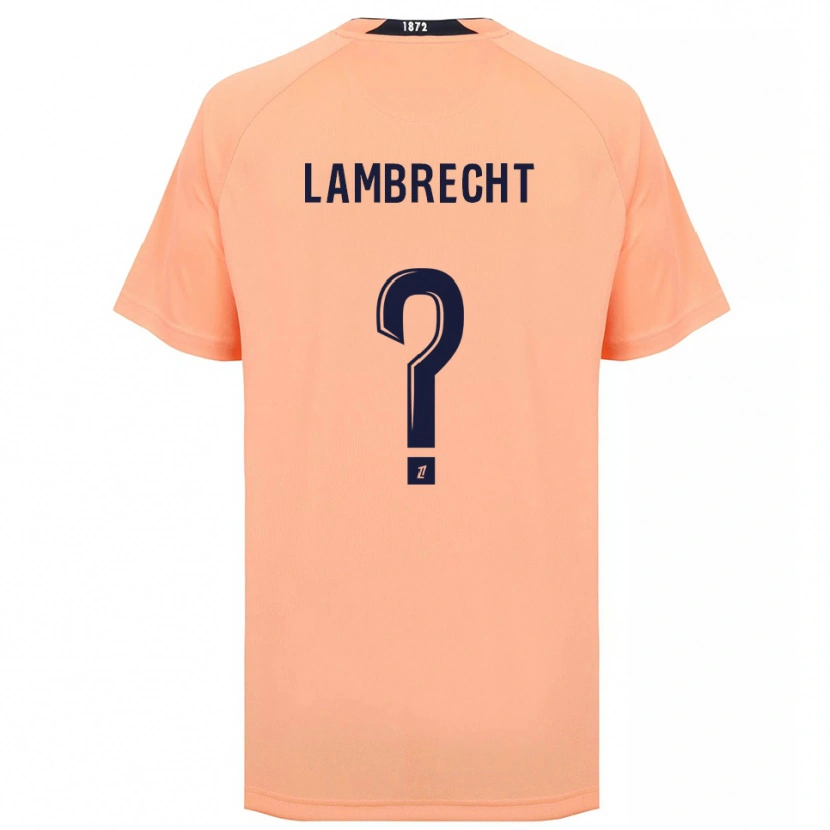 Danxen Dámské Noa Lambrecht #0 Oranžová Námořnická Daleko Hráčské Dresy 2025/26 Dres