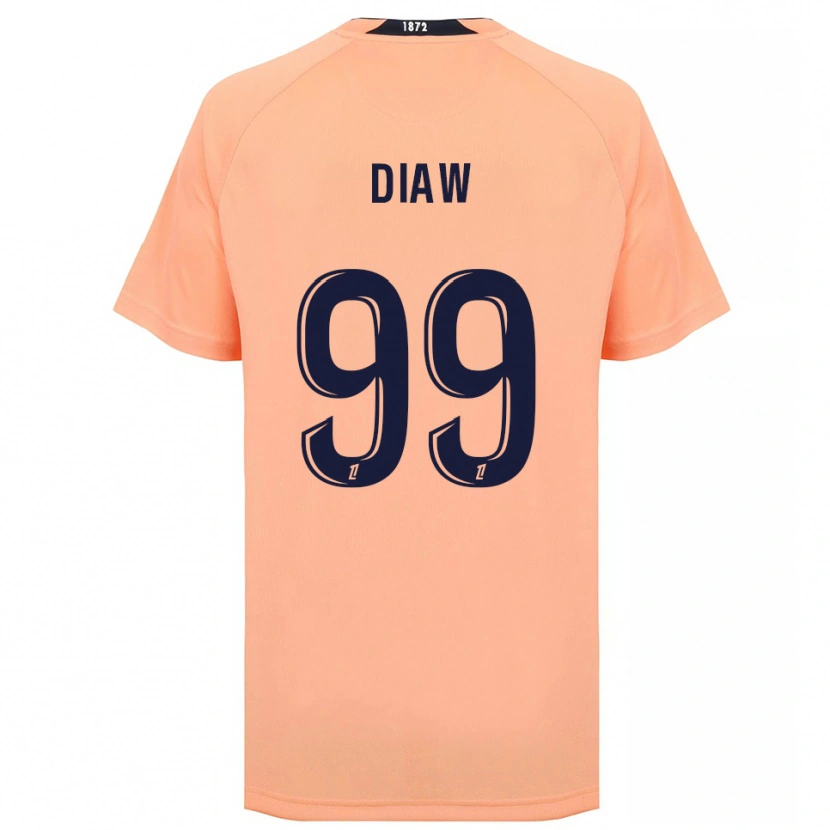 Danxen Dámské Mory Diaw #99 Oranžová Námořnická Daleko Hráčské Dresy 2025/26 Dres