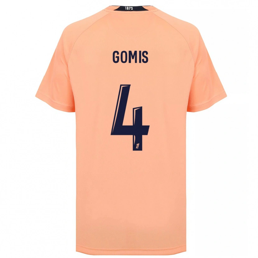 Danxen Dámské Georges Gomis #4 Oranžová Námořnická Daleko Hráčské Dresy 2025/26 Dres