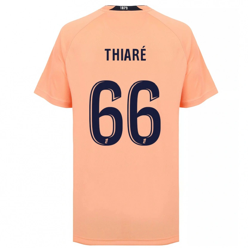 Danxen Dámské Aliou Thiaré #66 Oranžová Námořnická Daleko Hráčské Dresy 2025/26 Dres
