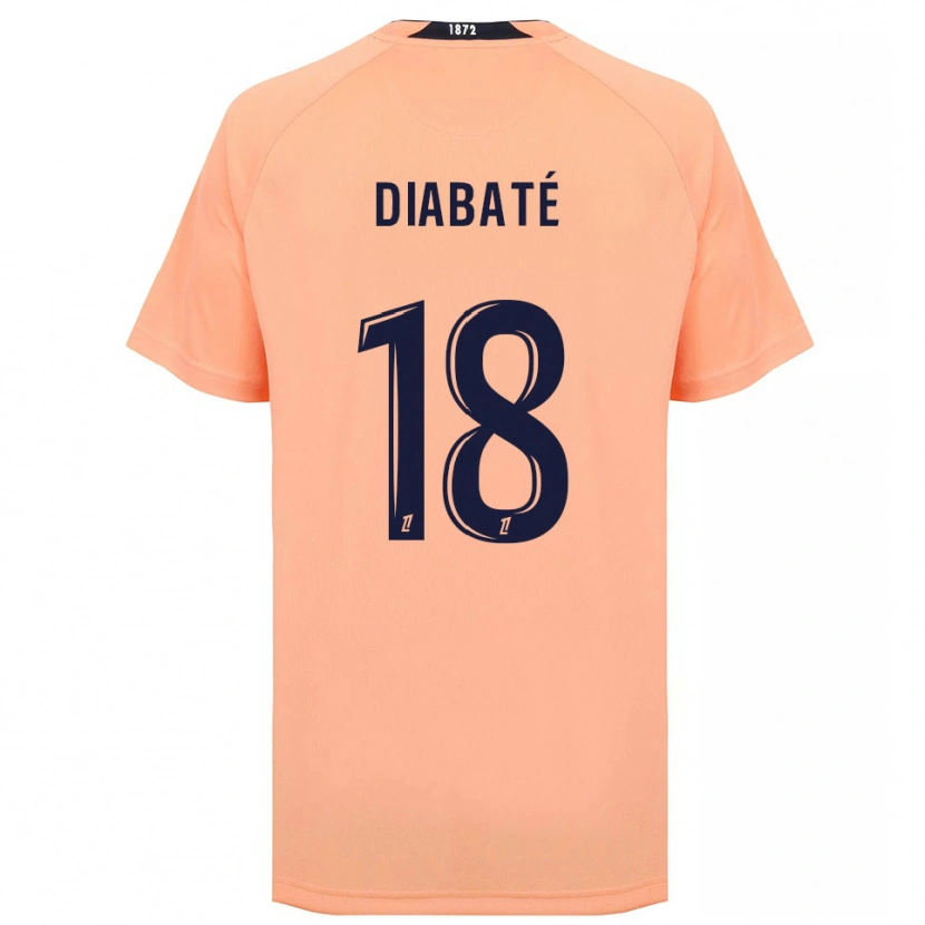 Danxen Dámské Adams Diabaté #18 Oranžová Námořnická Daleko Hráčské Dresy 2025/26 Dres