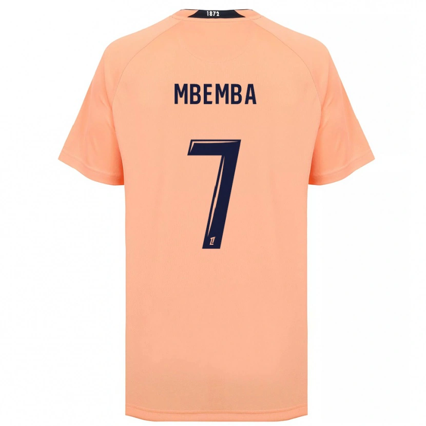 Danxen Dámské Abdallah Mbemba #7 Oranžová Námořnická Daleko Hráčské Dresy 2025/26 Dres