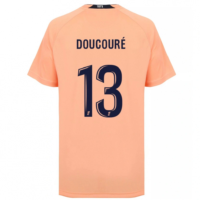 Danxen Dámské Fodé Doucouré #13 Oranžová Námořnická Daleko Hráčské Dresy 2025/26 Dres