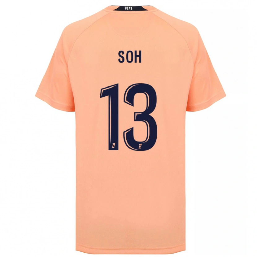 Danxen Dámské Yanis Soh #13 Oranžová Námořnická Daleko Hráčské Dresy 2025/26 Dres