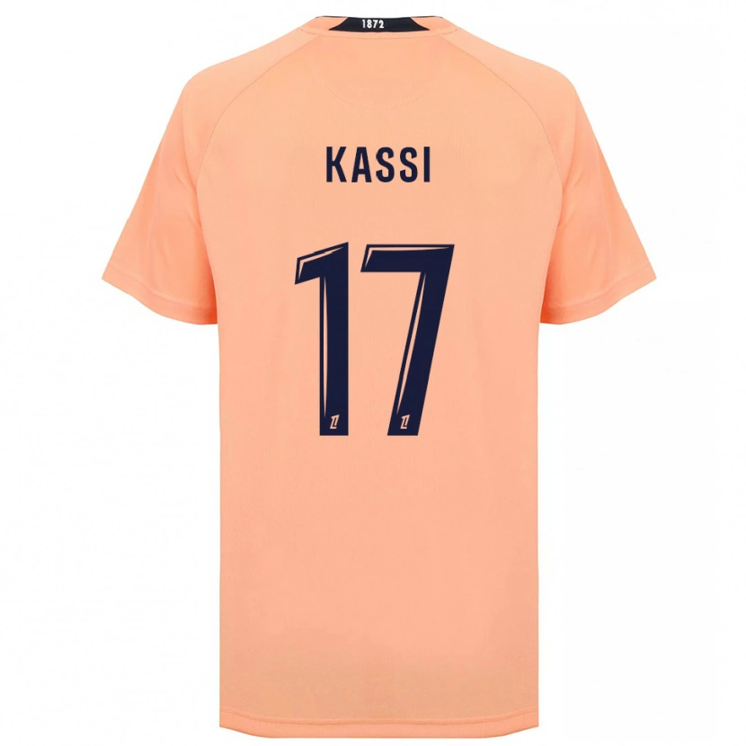 Danxen Dámské Sarah Kassi #17 Oranžová Námořnická Daleko Hráčské Dresy 2025/26 Dres