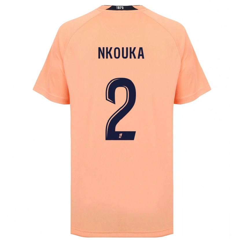 Danxen Dámské Ethan Nkouka #2 Oranžová Námořnická Daleko Hráčské Dresy 2025/26 Dres