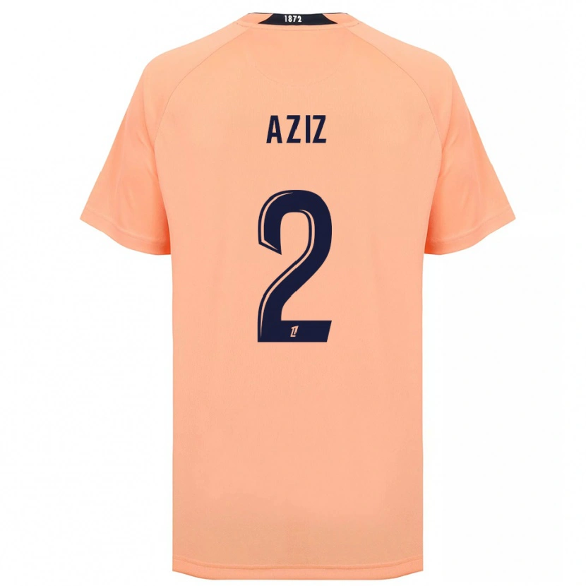 Danxen Dámské Hayman Aziz #2 Oranžová Námořnická Daleko Hráčské Dresy 2025/26 Dres