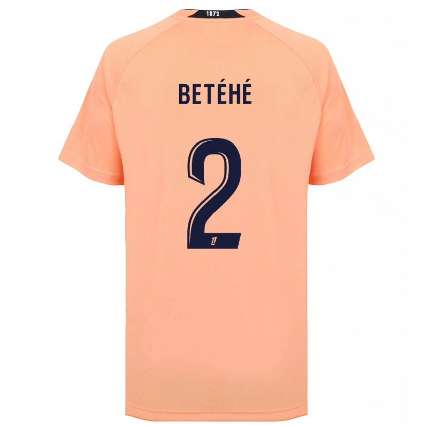 Danxen Dámské Aaron Betéhé #2 Oranžová Námořnická Daleko Hráčské Dresy 2025/26 Dres