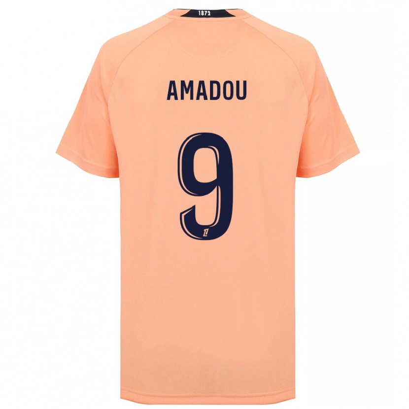 Danxen Dámské Mansour Amadou #9 Oranžová Námořnická Daleko Hráčské Dresy 2025/26 Dres