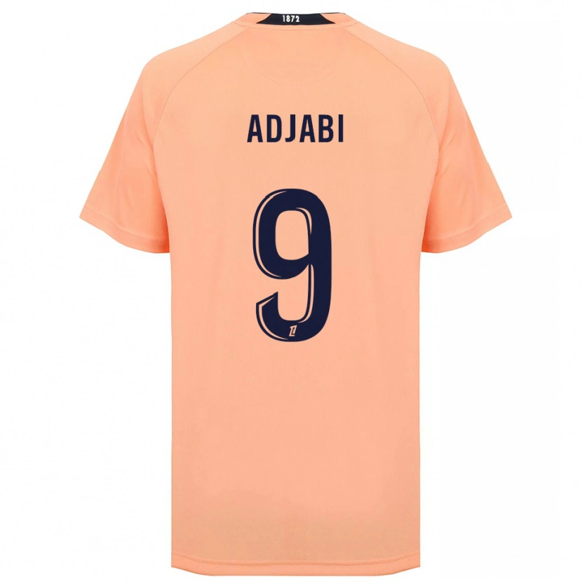 Danxen Dámské Ikram Adjabi #9 Oranžová Námořnická Daleko Hráčské Dresy 2025/26 Dres