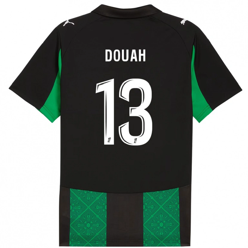 Danxen Dámské Chemssedine Douah #13 Černá Zelená Daleko Hráčské Dresy 2025/26 Dres