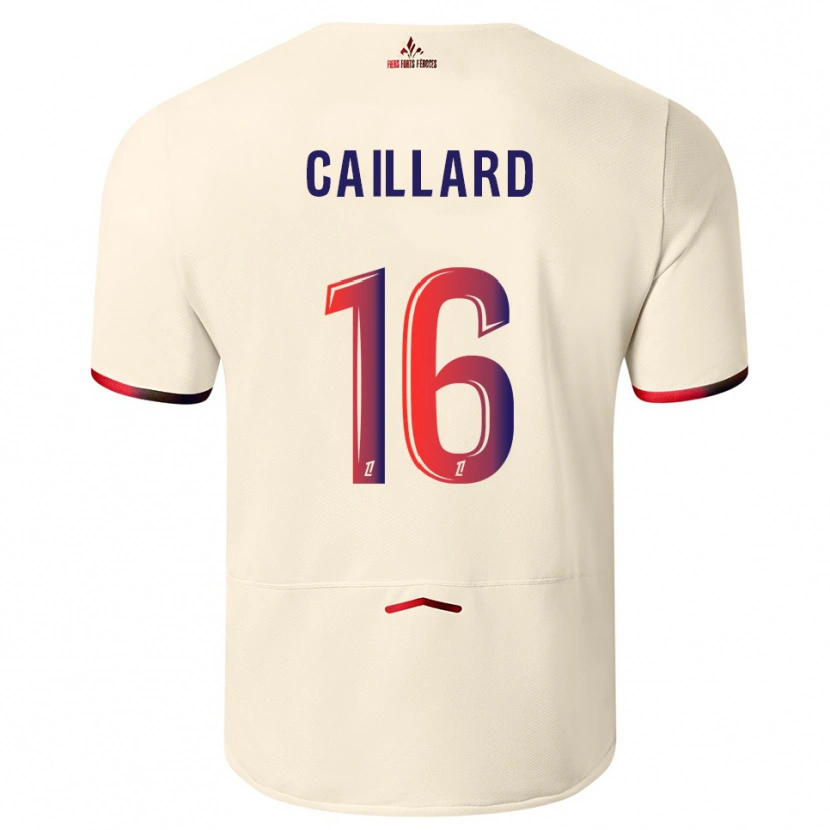 Danxen Dámské Marc-Aurèle Caillard #16 Špinavě Bílá Červená Daleko Hráčské Dresy 2025/26 Dres