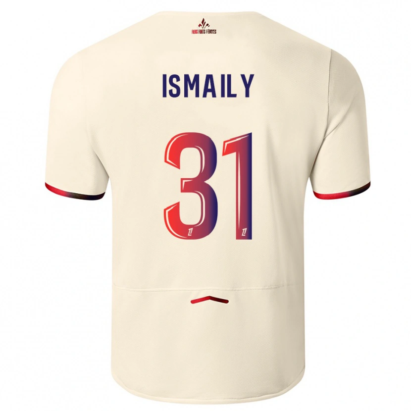 Danxen Dámské Ismaily #31 Špinavě Bílá Červená Daleko Hráčské Dresy 2025/26 Dres