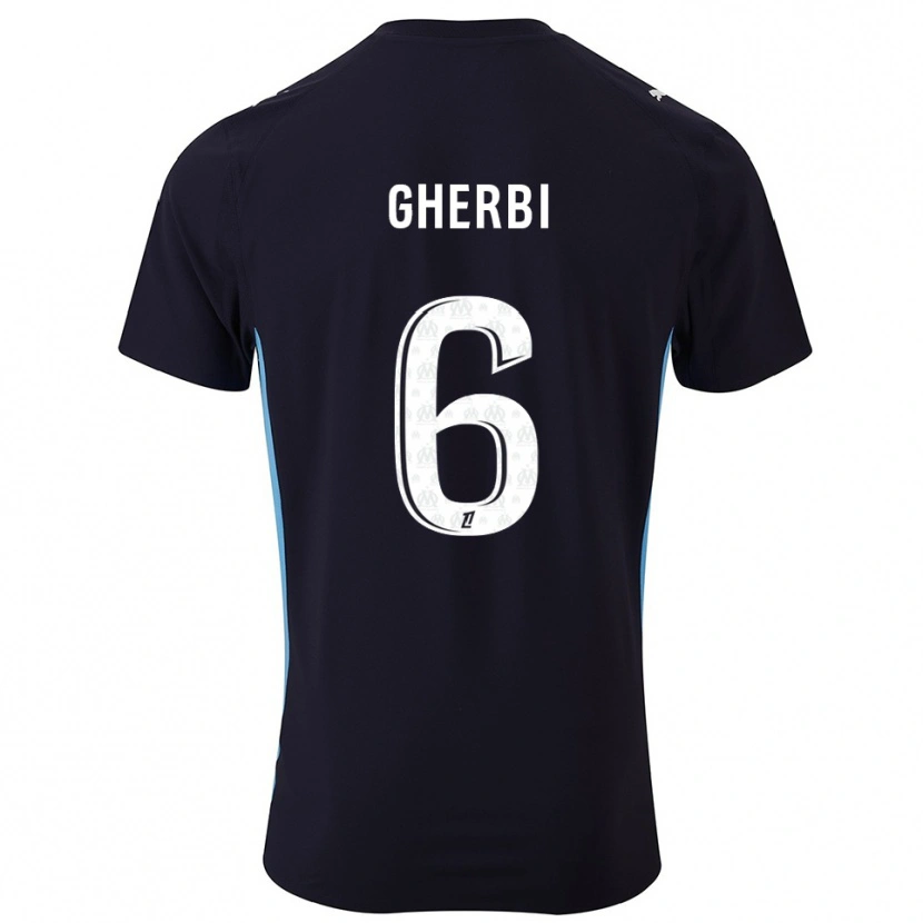Danxen Dámské Candice Gherbi #6 Černá Nebesky Modrá Daleko Hráčské Dresy 2025/26 Dres