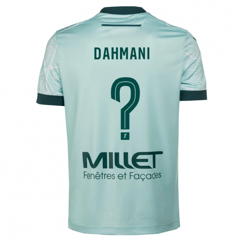 Danxen Dámské Waël Dahmani #0 Zelená Bílá Daleko Hráčské Dresy 2025/26 Dres
