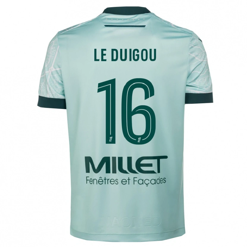 Danxen Dámské Daniel Le Duigou #16 Zelená Bílá Daleko Hráčské Dresy 2025/26 Dres