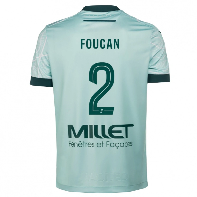 Danxen Dámské Jalen Foucan #2 Zelená Bílá Daleko Hráčské Dresy 2025/26 Dres
