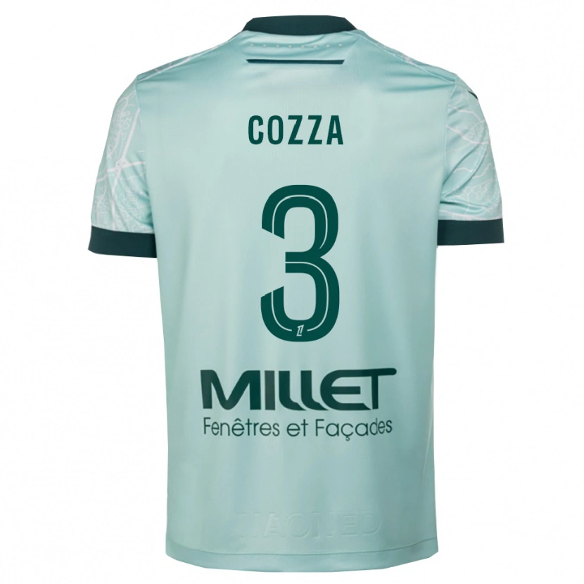 Danxen Dámské Nicolas Cozza #3 Zelená Bílá Daleko Hráčské Dresy 2025/26 Dres