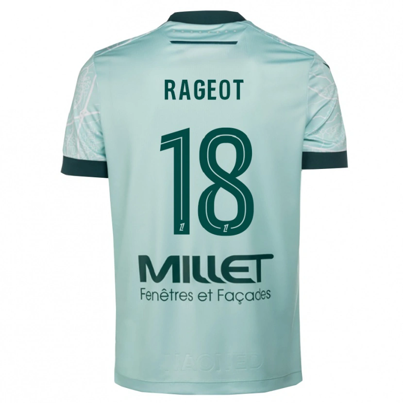 Danxen Dámské Lalie Rageot #18 Zelená Bílá Daleko Hráčské Dresy 2025/26 Dres