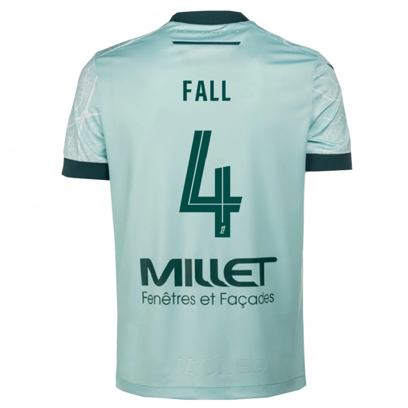 Danxen Dámské Babacar Fall #4 Zelená Bílá Daleko Hráčské Dresy 2025/26 Dres