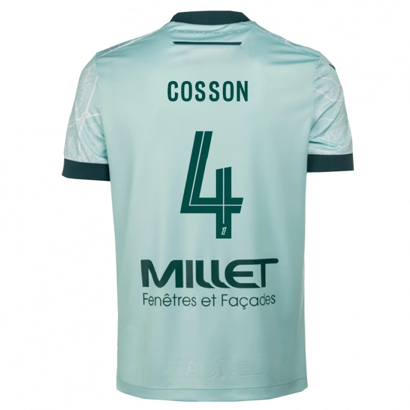 Danxen Dámské Maureen Cosson #4 Zelená Bílá Daleko Hráčské Dresy 2025/26 Dres