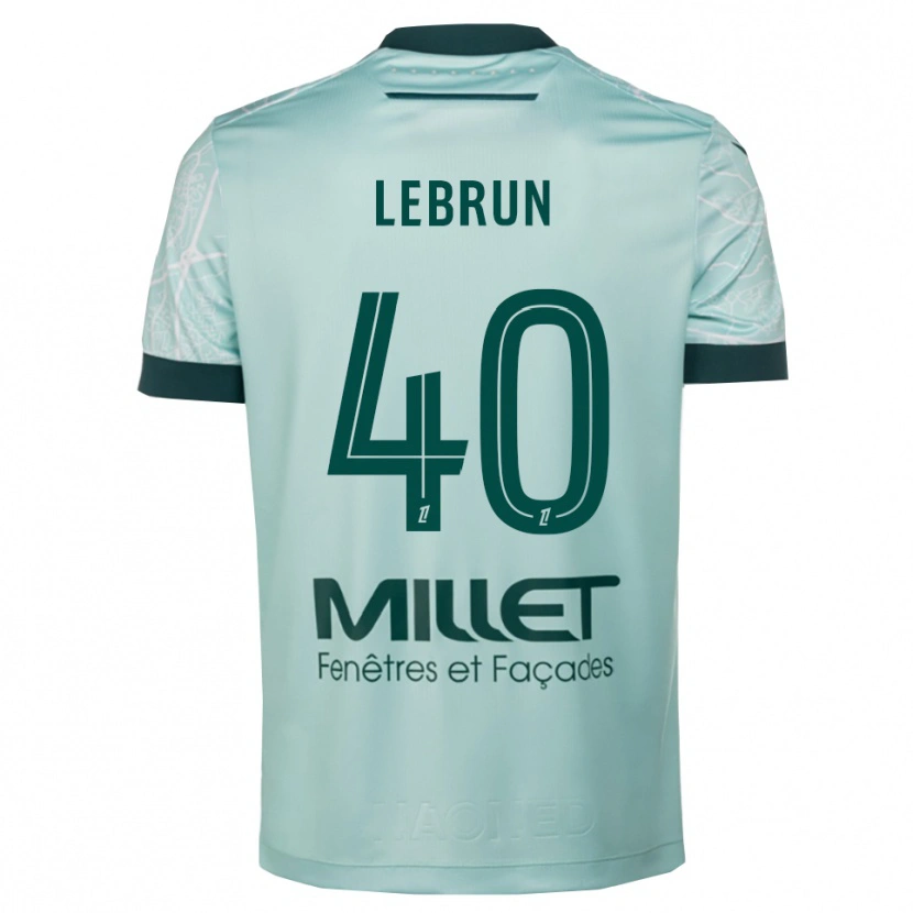Danxen Dámské Lisa Lebrun #40 Zelená Bílá Daleko Hráčské Dresy 2025/26 Dres
