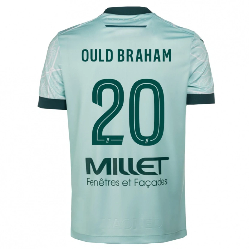 Danxen Dámské Amira Ould Braham #20 Zelená Bílá Daleko Hráčské Dresy 2025/26 Dres