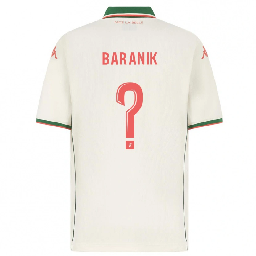 Danxen Dámské Evan Baranik #0 Bílá Zelená Daleko Hráčské Dresy 2025/26 Dres