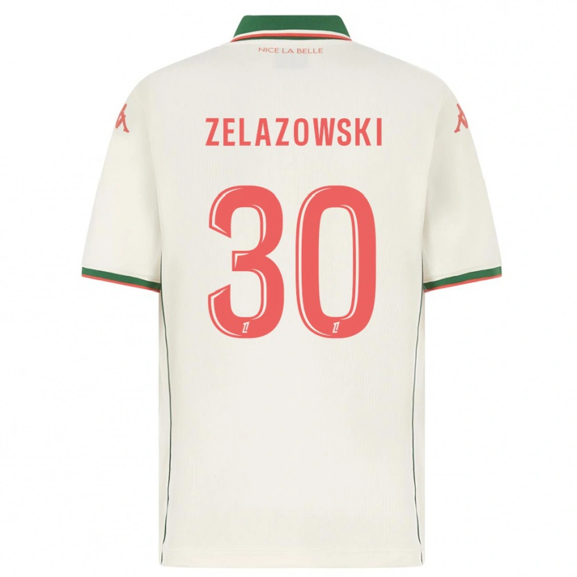 Danxen Dámské Bartosz Zelazowski #30 Bílá Zelená Daleko Hráčské Dresy 2025/26 Dres