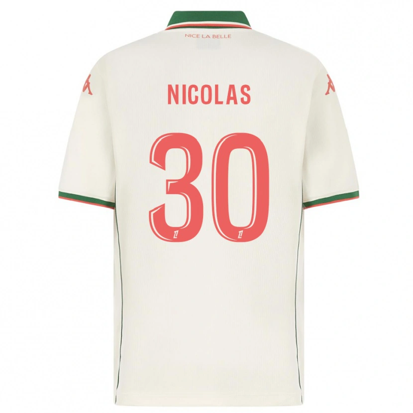 Danxen Dámské Lina-Lou Nicolas #30 Bílá Zelená Daleko Hráčské Dresy 2025/26 Dres