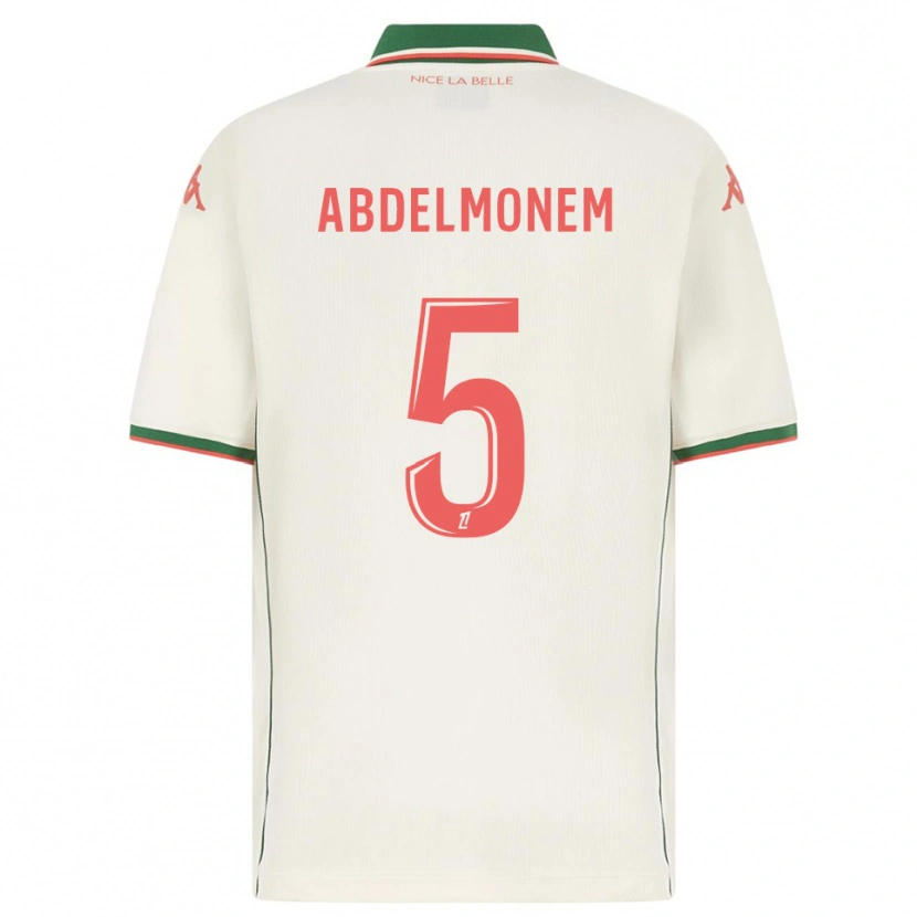 Danxen Dámské Mohamed Abdelmonem #5 Bílá Zelená Daleko Hráčské Dresy 2025/26 Dres
