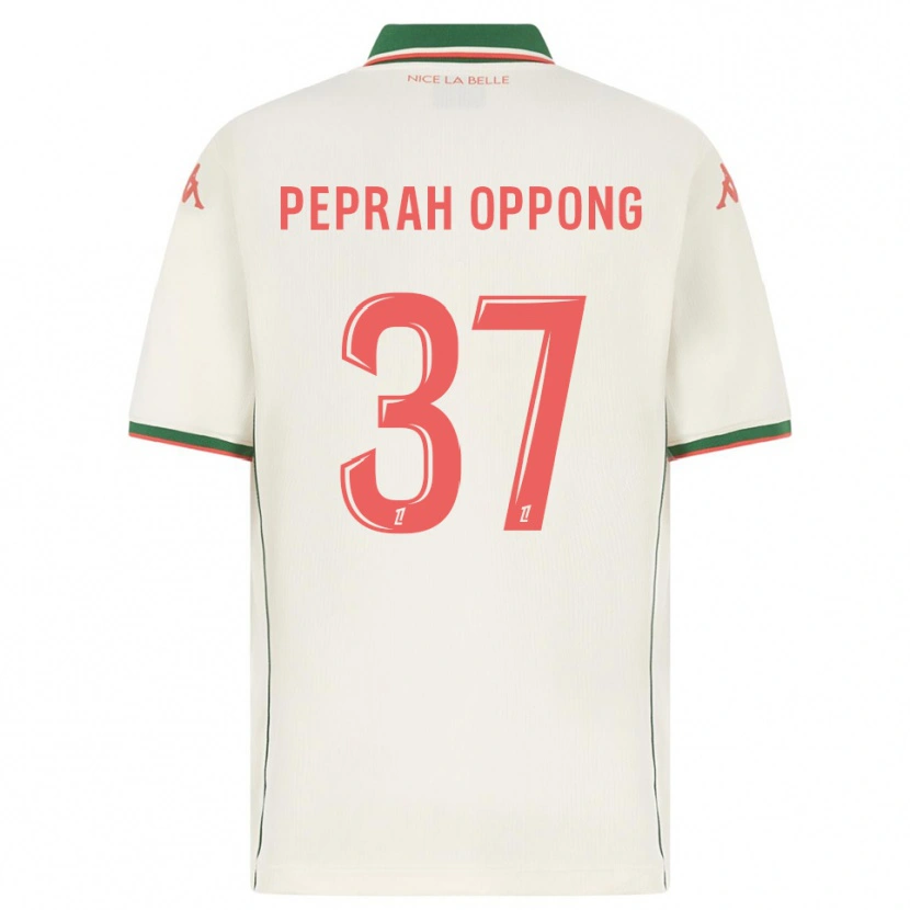 Danxen Dámské Kojo Peprah Oppong #37 Bílá Zelená Daleko Hráčské Dresy 2025/26 Dres
