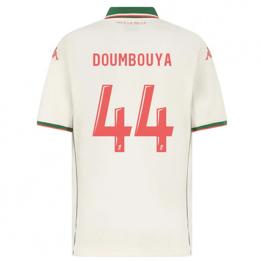 Danxen Dámské Amidou Doumbouya #44 Bílá Zelená Daleko Hráčské Dresy 2025/26 Dres