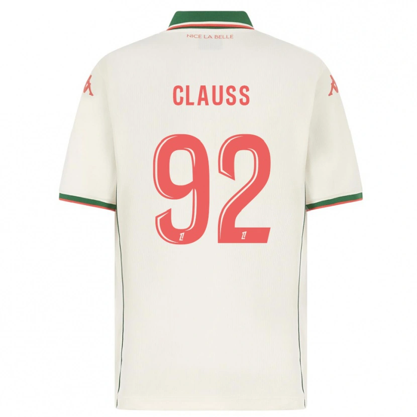 Danxen Dámské Jonathan Clauss #92 Bílá Zelená Daleko Hráčské Dresy 2025/26 Dres