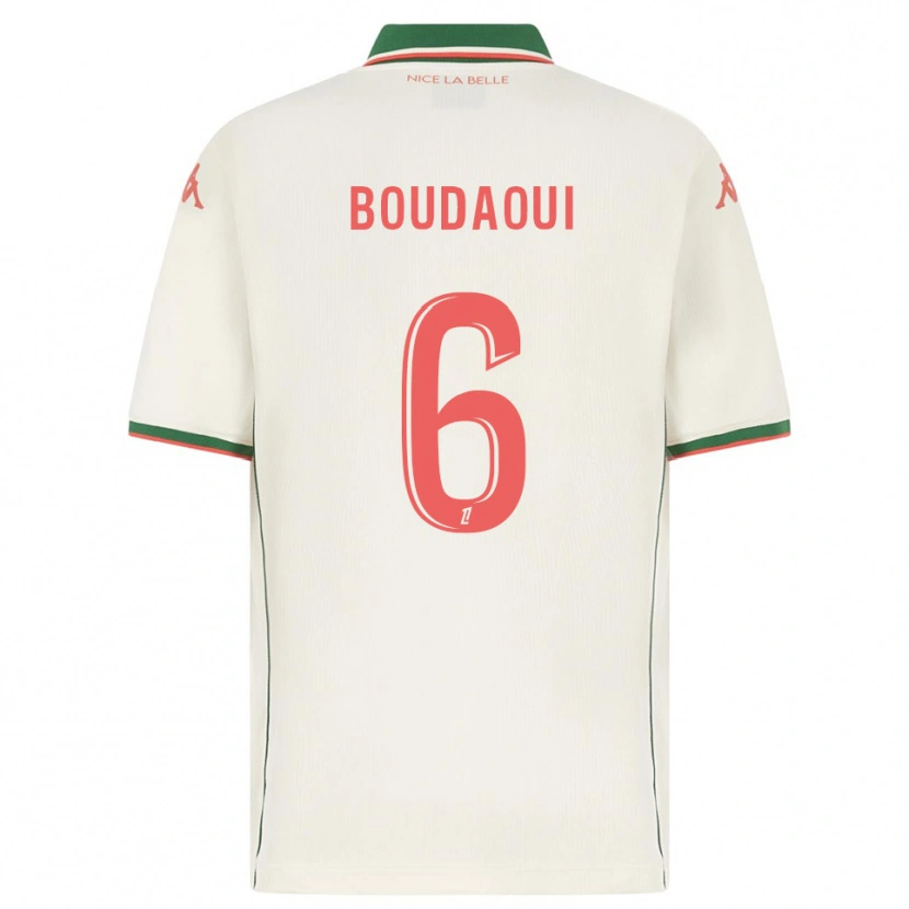 Danxen Dámské Hicham Boudaoui #6 Bílá Zelená Daleko Hráčské Dresy 2025/26 Dres
