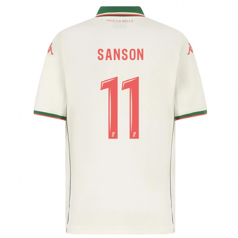 Danxen Dámské Morgan Sanson #11 Bílá Zelená Daleko Hráčské Dresy 2025/26 Dres