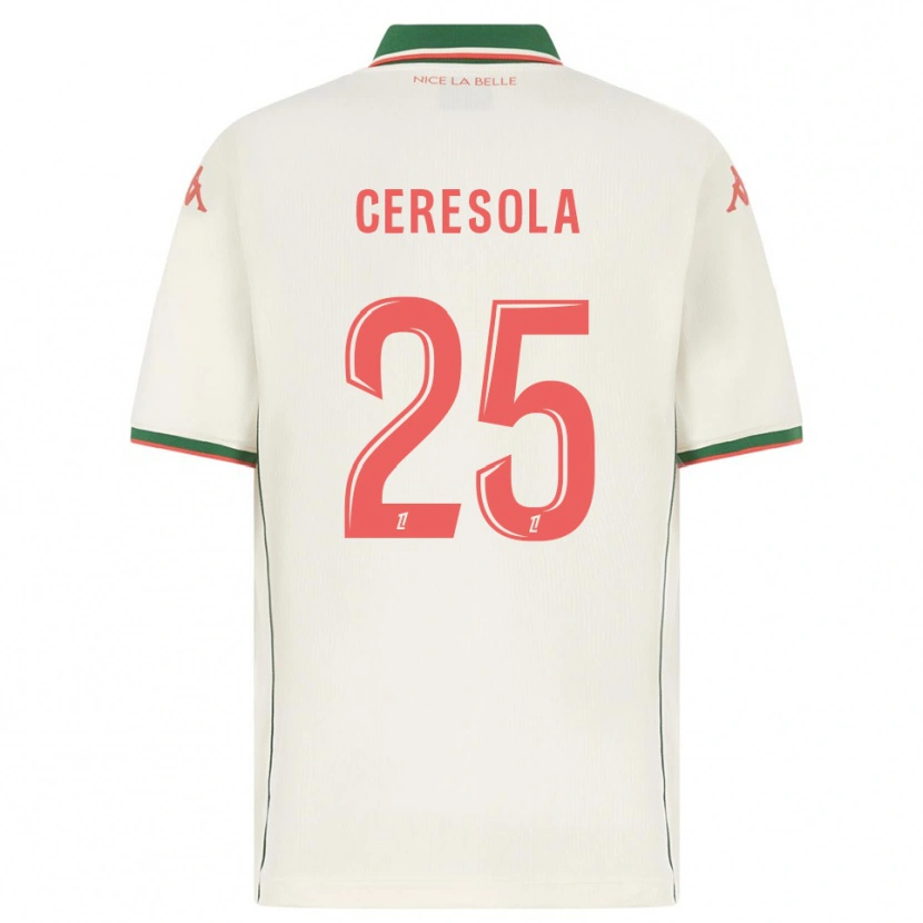 Danxen Dámské Manon Ceresola #25 Bílá Zelená Daleko Hráčské Dresy 2025/26 Dres
