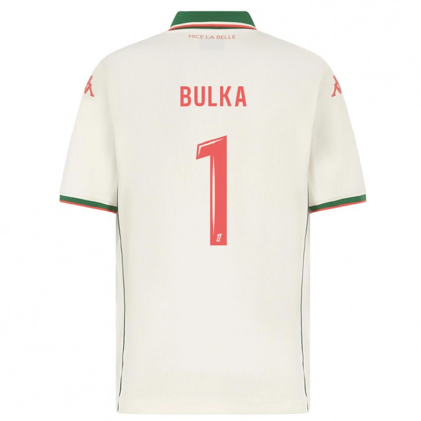 Danxen Dámské Marcin Bulka #1 Bílá Zelená Daleko Hráčské Dresy 2025/26 Dres