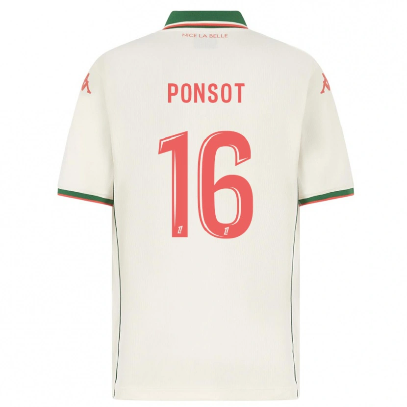 Danxen Dámské Martin Ponsot #16 Bílá Zelená Daleko Hráčské Dresy 2025/26 Dres