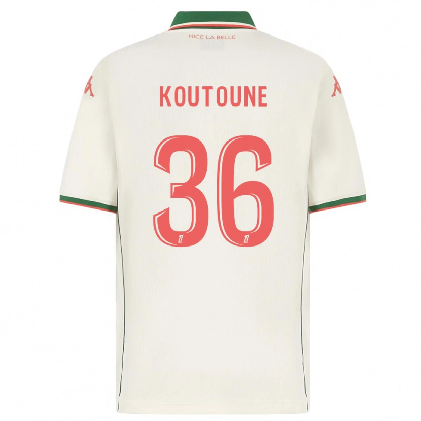 Danxen Dámské Hamza Koutoune #36 Bílá Zelená Daleko Hráčské Dresy 2025/26 Dres