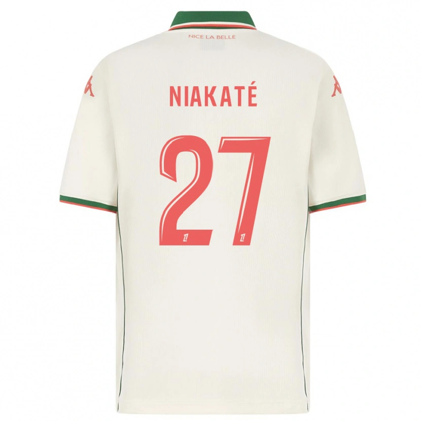 Danxen Dámské Yakaré Niakaté #27 Bílá Zelená Daleko Hráčské Dresy 2025/26 Dres
