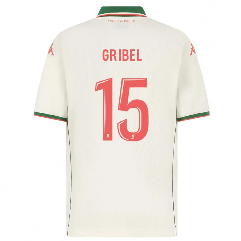 Danxen Dámské Naomie Gribel #15 Bílá Zelená Daleko Hráčské Dresy 2025/26 Dres