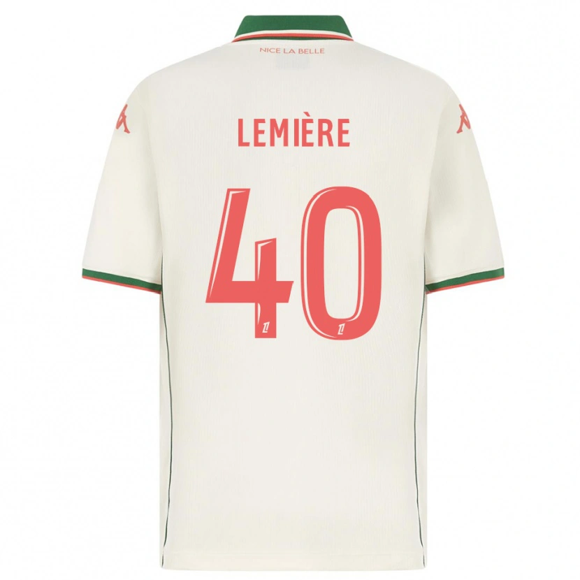 Danxen Dámské Pauline Lemière #40 Bílá Zelená Daleko Hráčské Dresy 2025/26 Dres