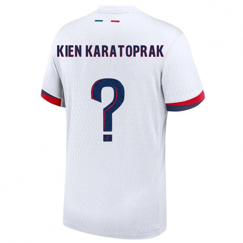 Danxen Dámské Kenan Kien Karatoprak #0 Bílá Červená Daleko Hráčské Dresy 2025/26 Dres