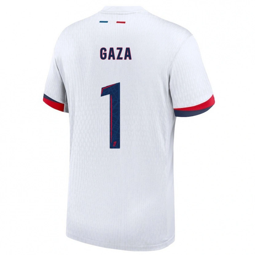 Danxen Dámské Johnny Gaza #1 Bílá Červená Daleko Hráčské Dresy 2025/26 Dres