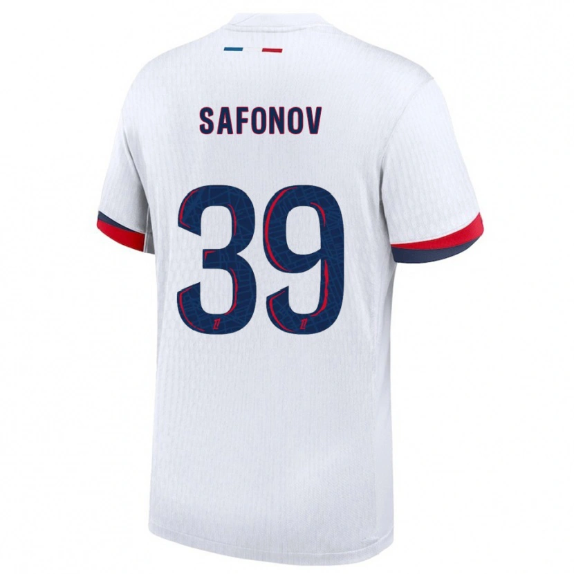 Danxen Dámské Matvey Safonov #39 Bílá Červená Daleko Hráčské Dresy 2025/26 Dres