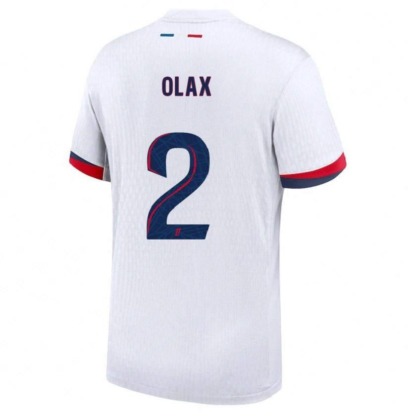 Danxen Dámské Djamy Olax #2 Bílá Červená Daleko Hráčské Dresy 2025/26 Dres