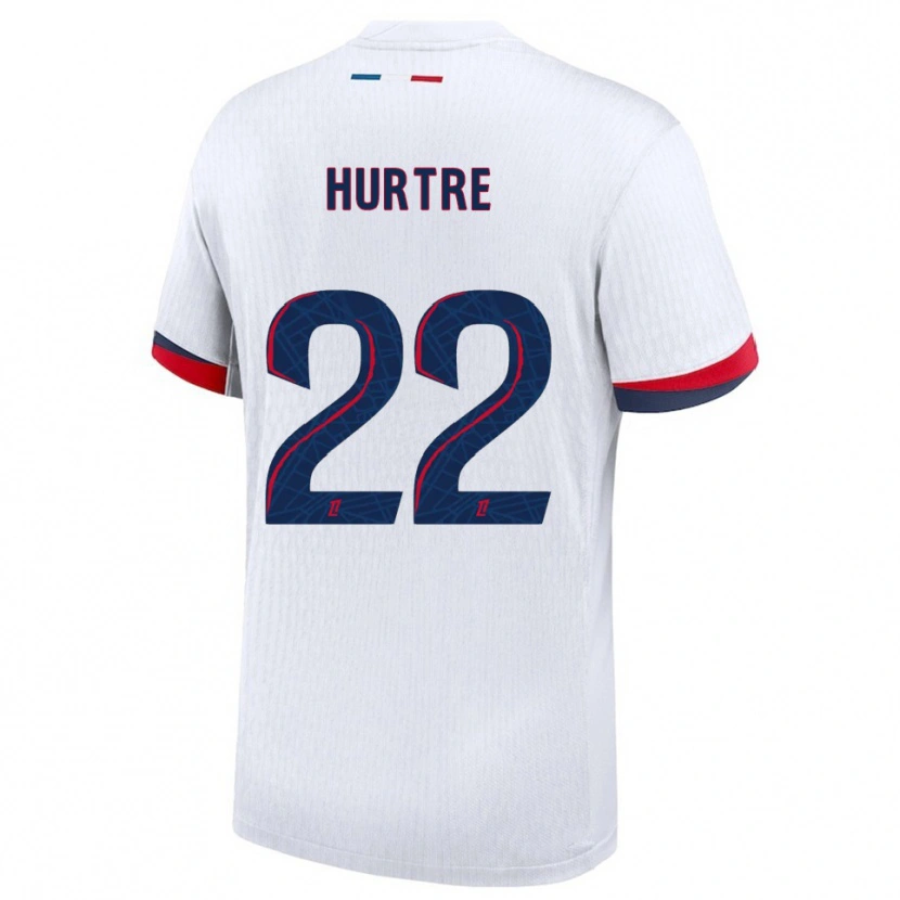 Danxen Dámské Oceane Hurtre #22 Bílá Červená Daleko Hráčské Dresy 2025/26 Dres